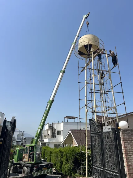 اجاره جرثقیل ۷ تن در نوشهر